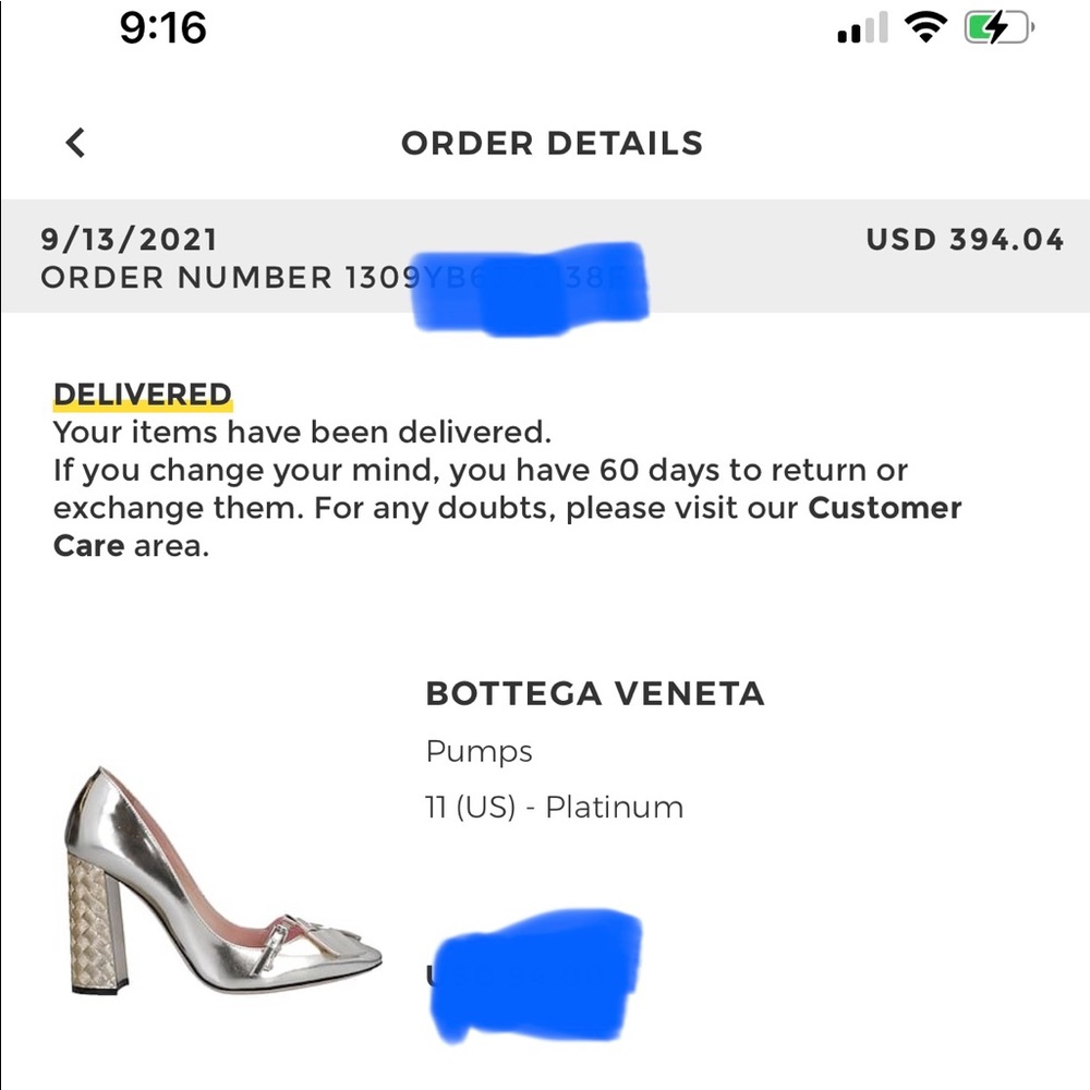 Bottega  veneta block heel pump…. Silver & gold weave block heels - Picture 8 of 9